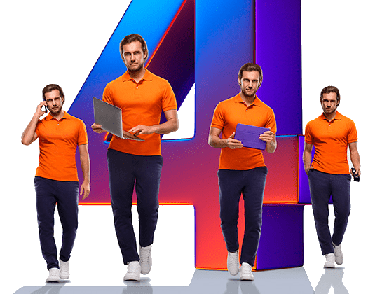 Великолепная четверка Ростелеком в&nbsp;село Сивково (Курганская область)